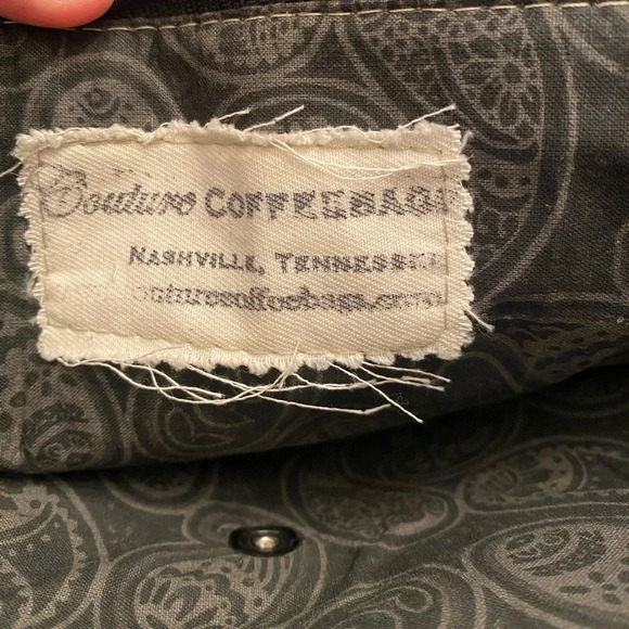 Couture Coffeebags Burlap Clutch - Picture 4 of 4